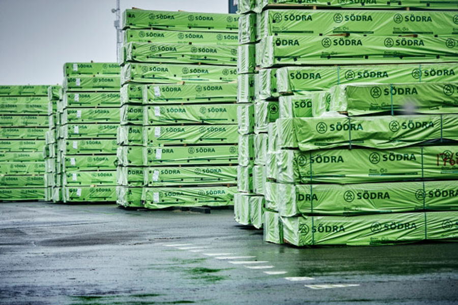 Группа S&ouml;dra сообщила о сокращении производства пиломатериалов