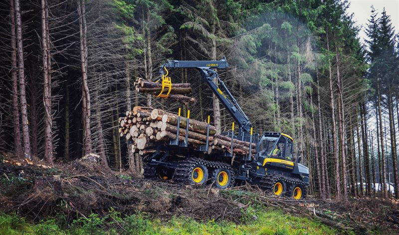 Ponsse представила решения для перевозки тяжелых грузов