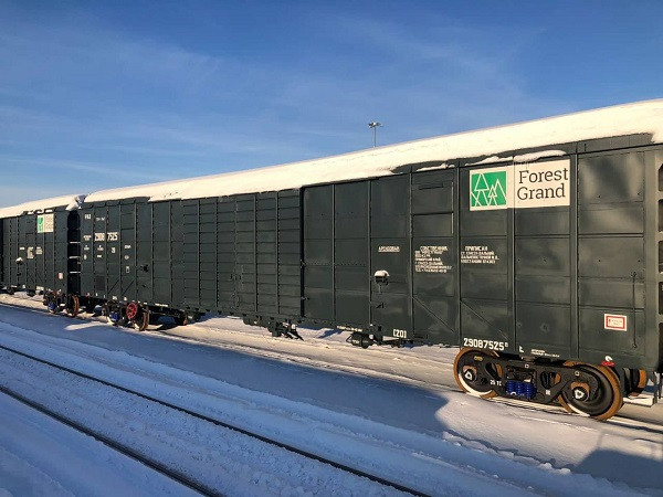 &laquo;Форест Гранд&raquo; запускает железнодорожные грузоперевозки в собственных брендированных вагонах