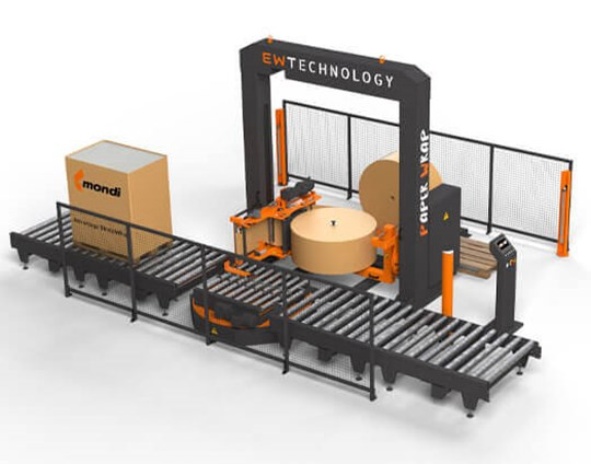 Mondi объединилась с EW Technology для выпуска машины-упаковщика