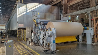 На ПЦБК модернизировали одну из линий производства бумаги