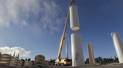 LVL-брус Mets&auml; Wood используют для строительства ветряных турбин Modvion