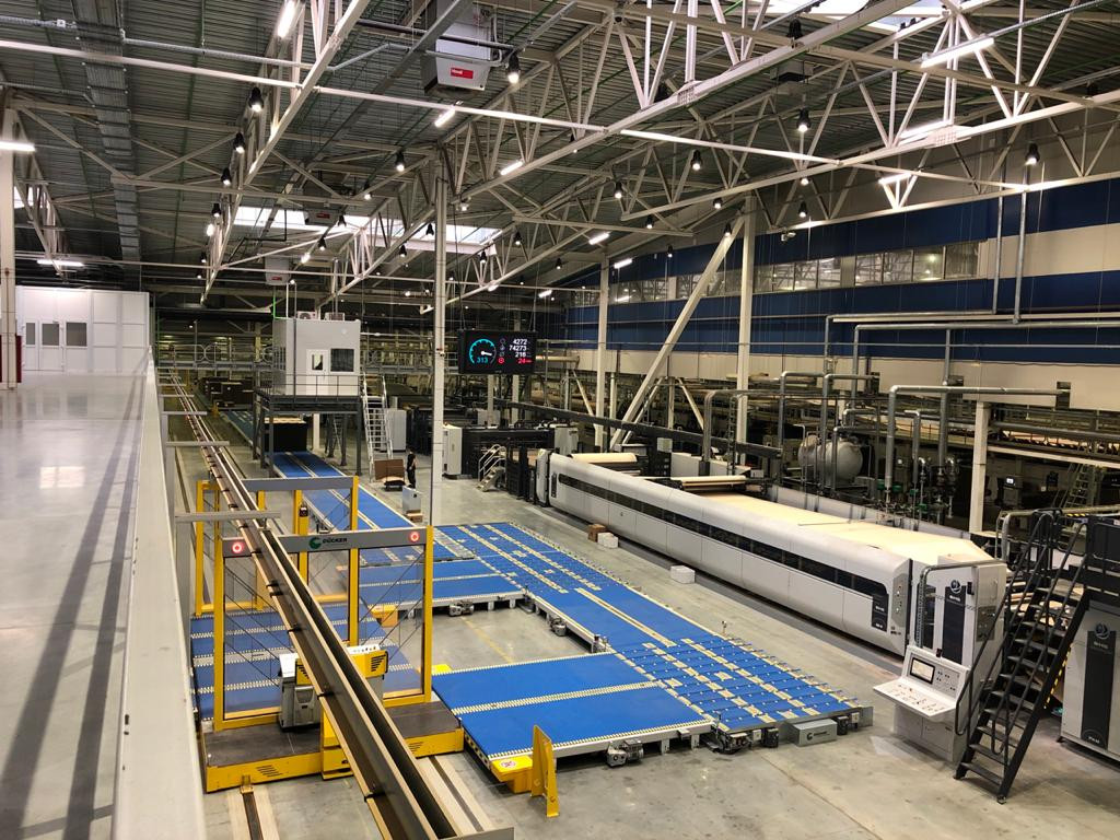 На площадке &laquo;Архбум&raquo; в Московской области начал работу второй гофроагрегат