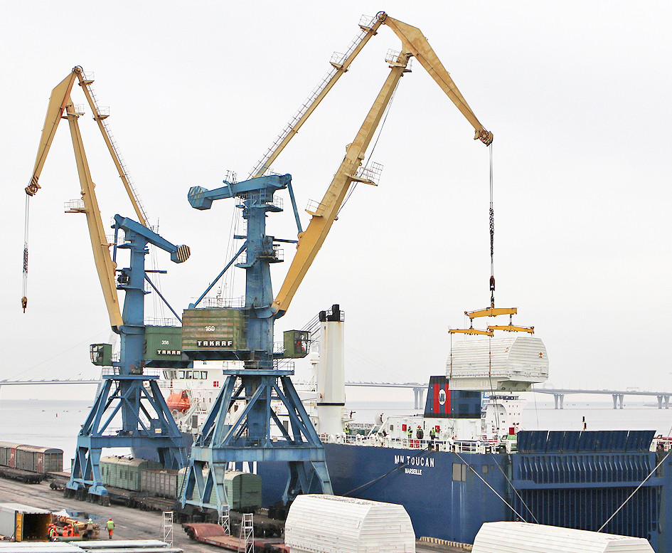 В 2020 году петербургский порт на 50 процентов увеличил перевалку топливных пеллет