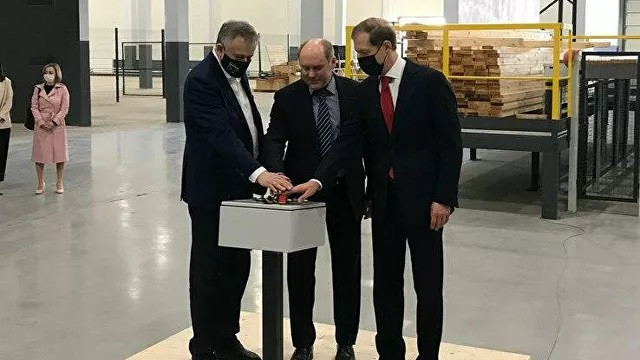 Новый завод по производству CLT открылся в Ленинградской области