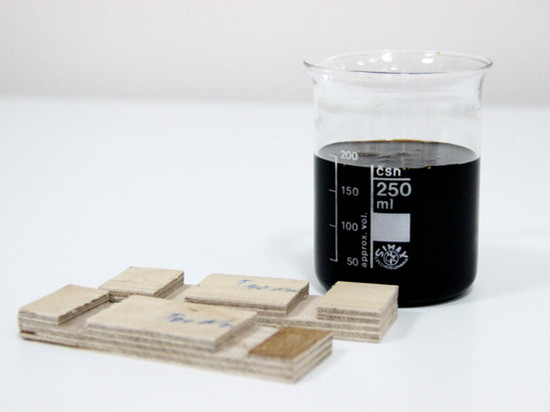 В Тамбове представили рецепт безопасной смолы для склеивания древесины