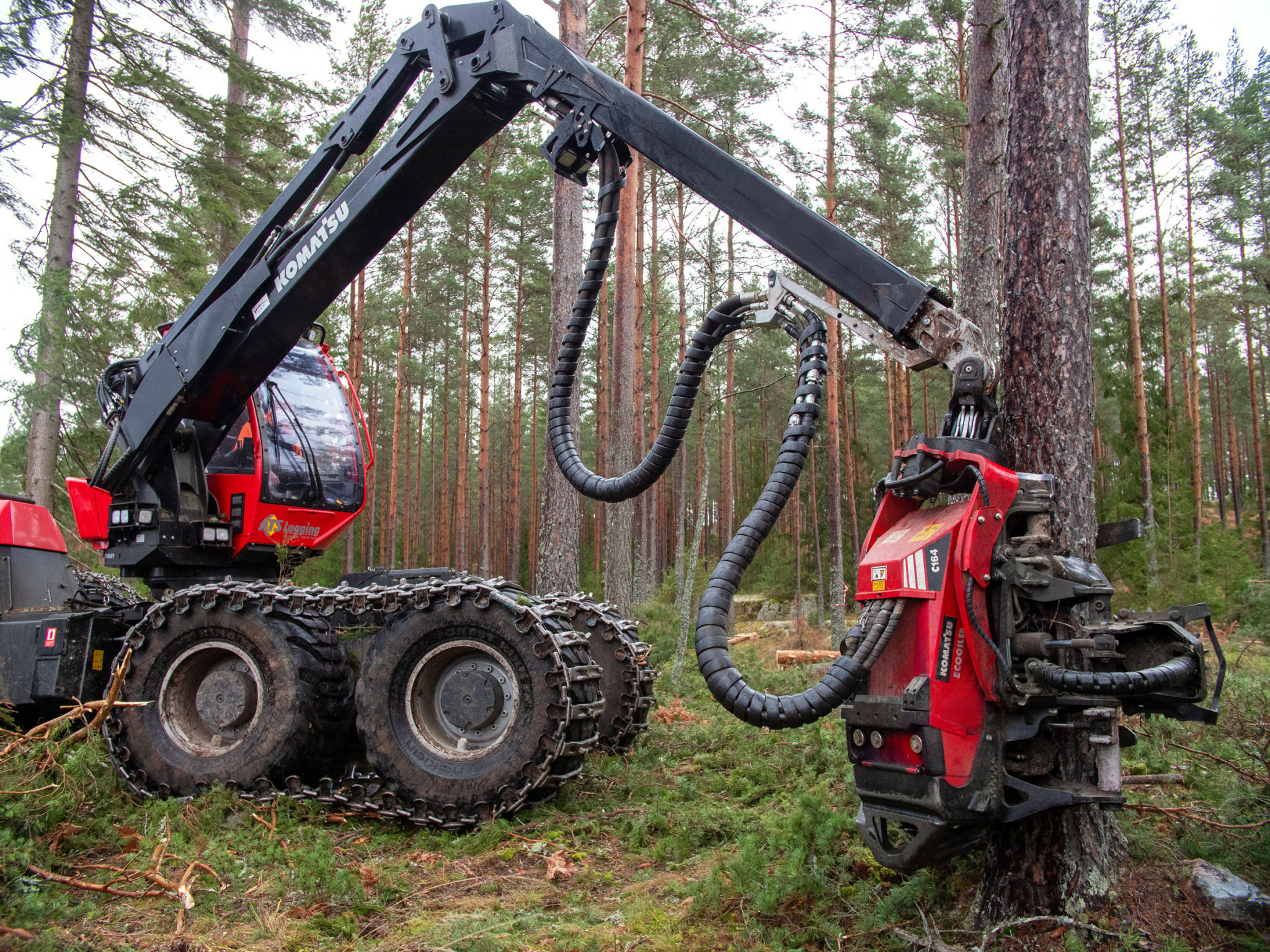 Компания Komatsu Forest присоединилась к бизнес-платформе WoodConnect.PRO