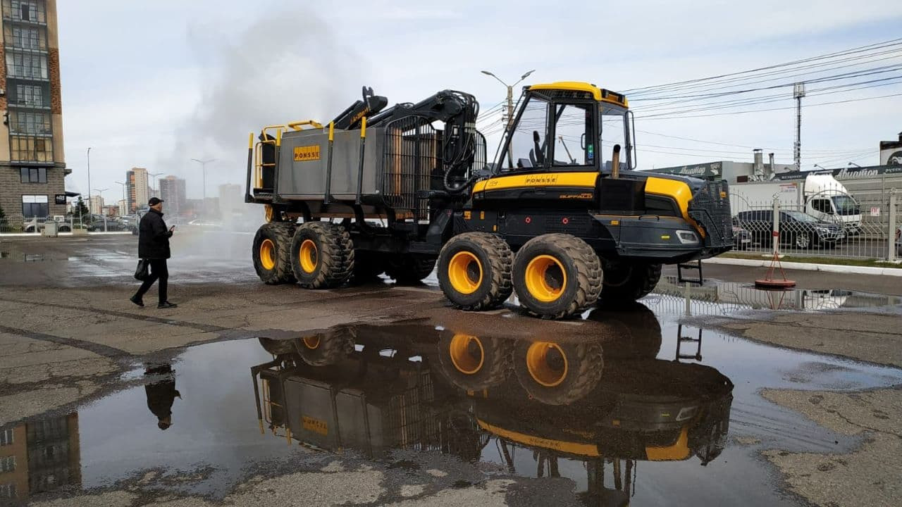 Новое пожарное оборудование представила компания Ponsse в Красноярске